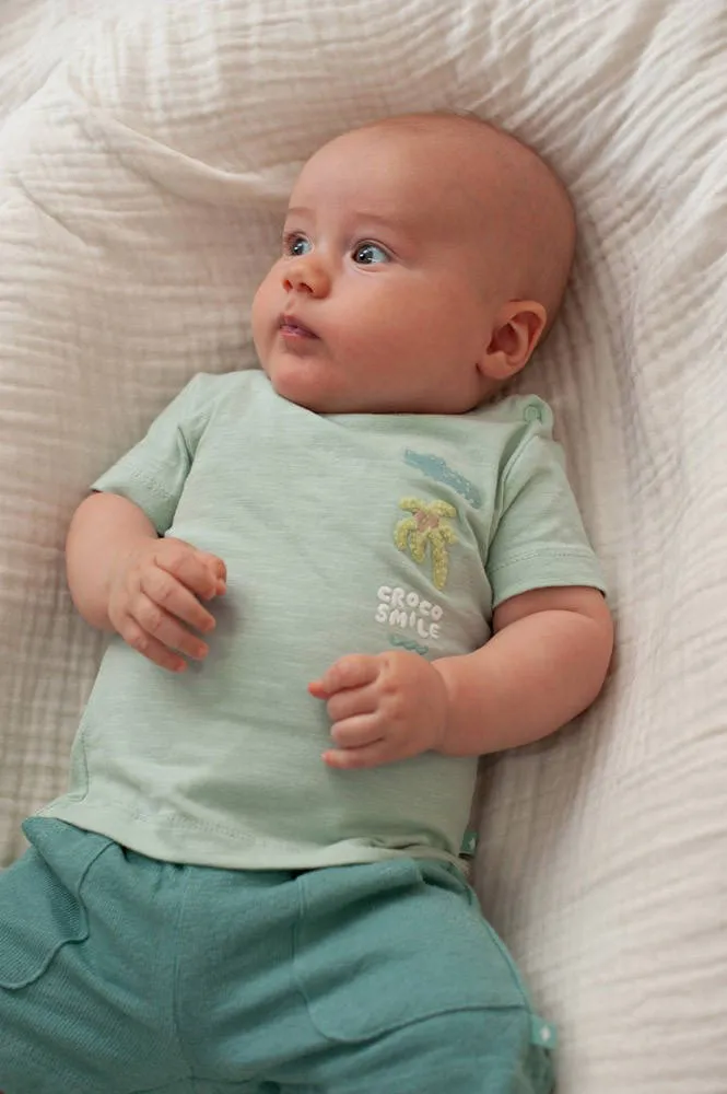 Feetje You Croc my World sweatshort groen