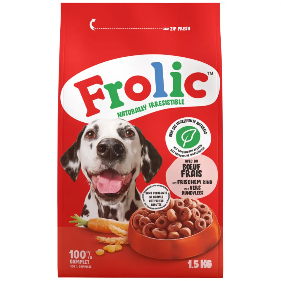 Frolic hondenvoer droog rund, foto 2