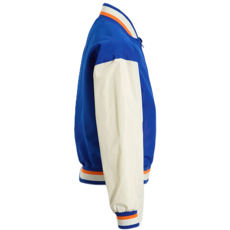 Orange Stars baseballjack blauw, foto 2