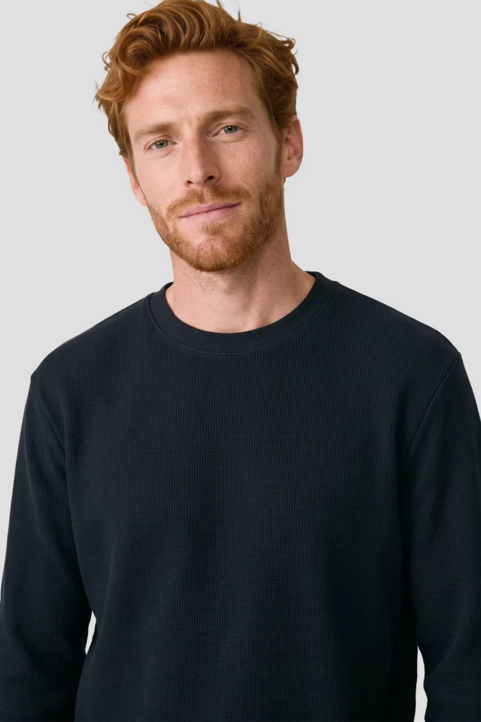 Boss We_Tempest regular fit longsleeve - dark blue, foto 3