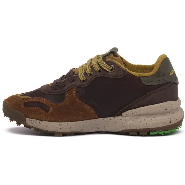 Satorisan Chacrona Pull Up sneakers bruin, foto 2