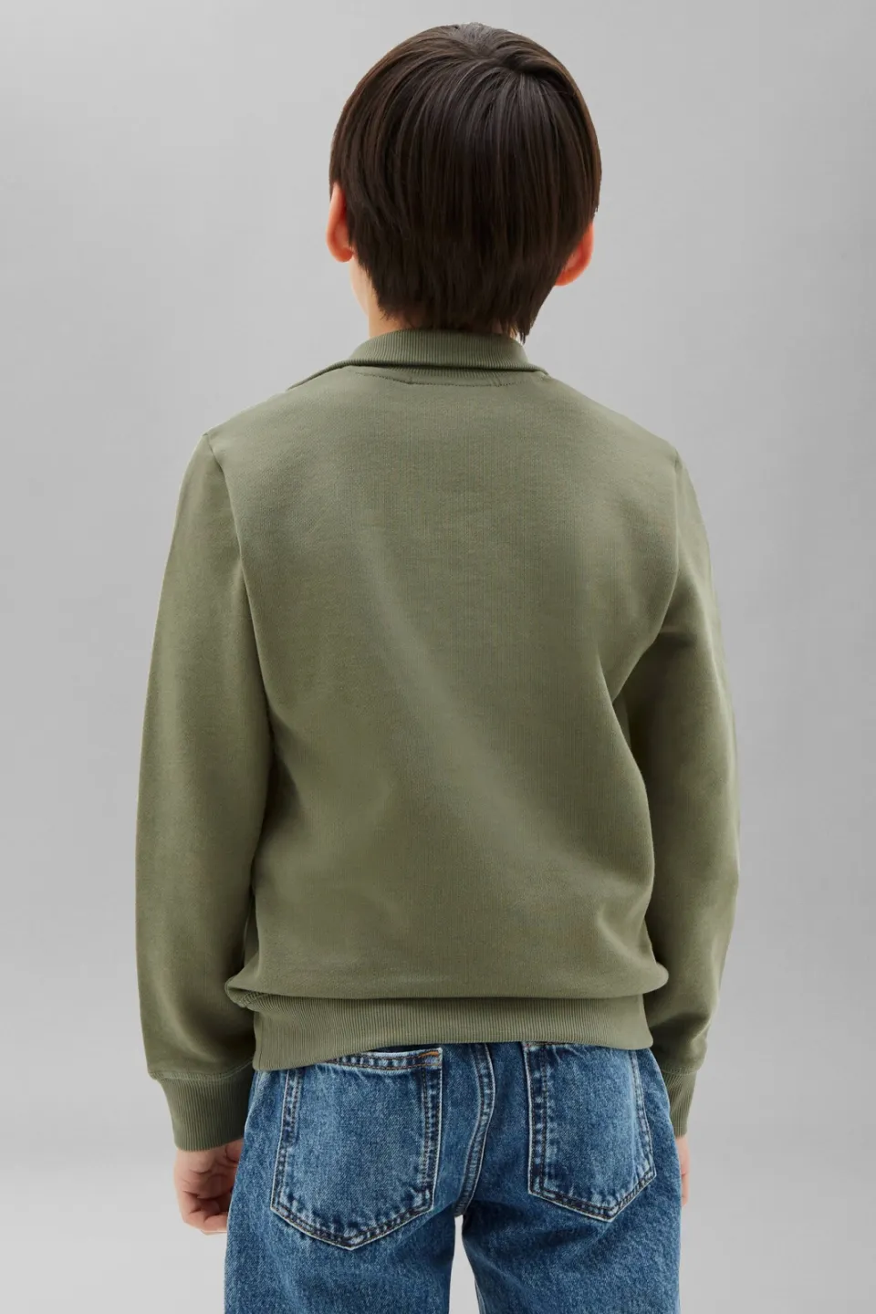 Calvin Klein sweater - olijfgroen, foto 6
