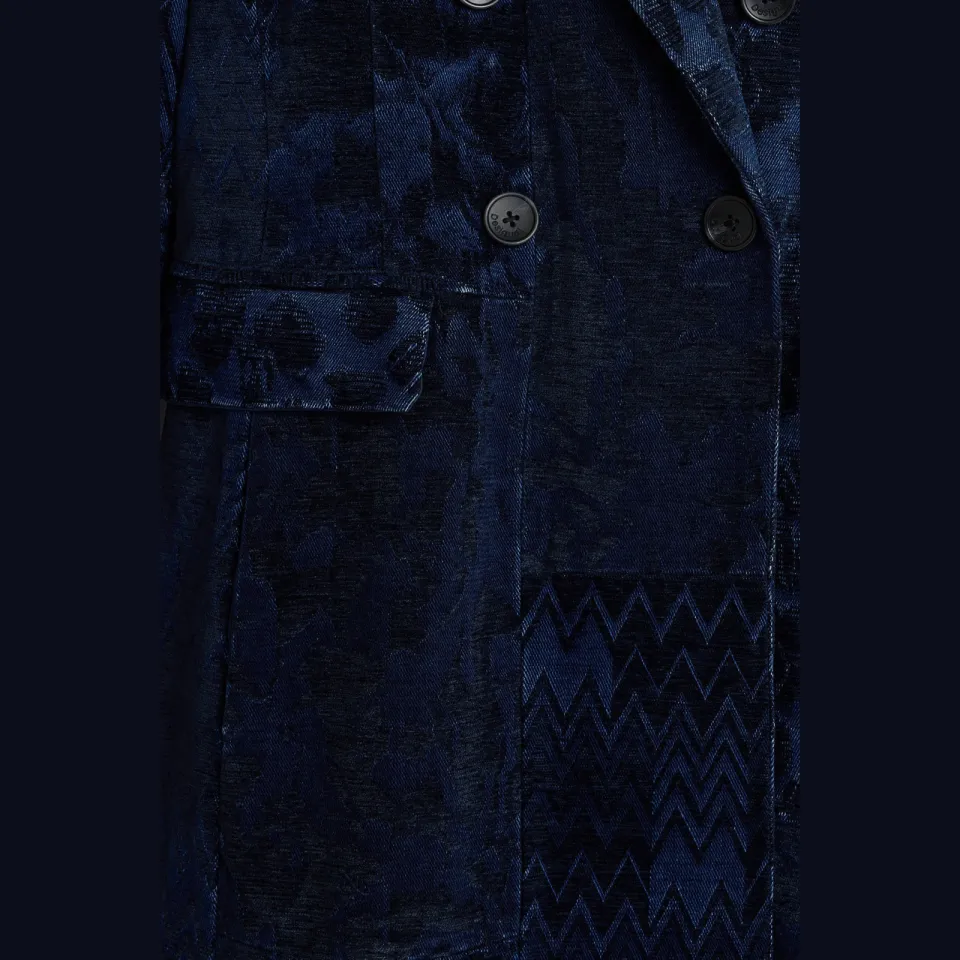 Desigual Malvia manteljas blauw, foto 6