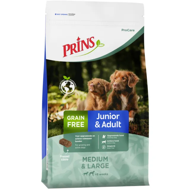 Prins ProCare Grainfree Junior & Adult hondenvoer