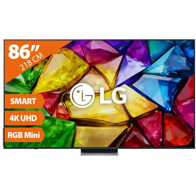 LG Mini RGB evo 86MRGB88B9B televisie zwart, foto 2