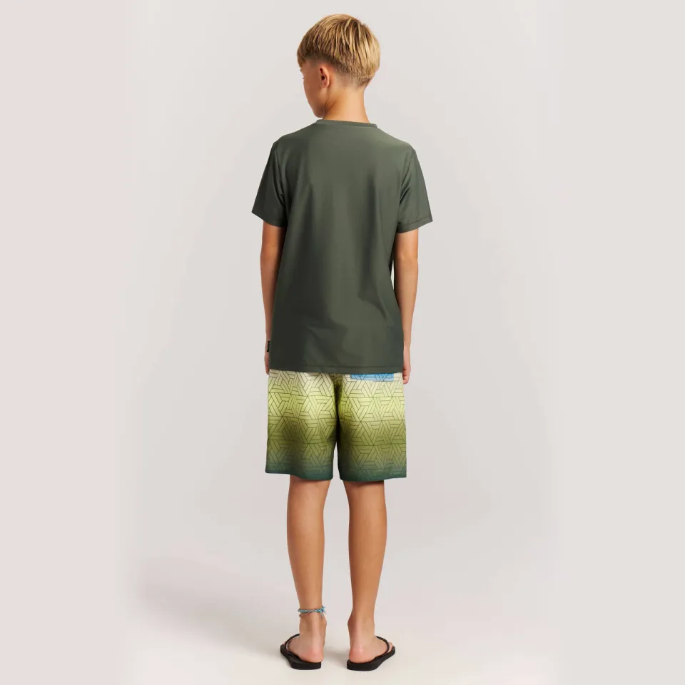 Protest zwemshort PRTCHOPPER JR groen/blauw, foto 4