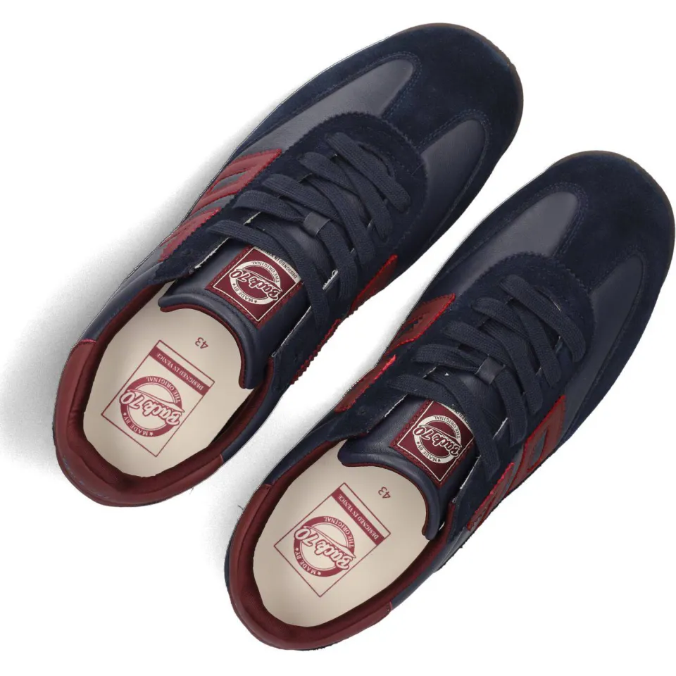 Back 70 Sneakers Jogger Donkerblauw, foto 4