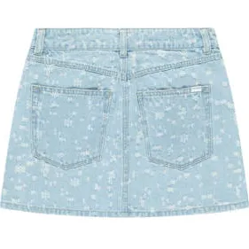 Cars denim spijkerrok lichtblauw, foto 3