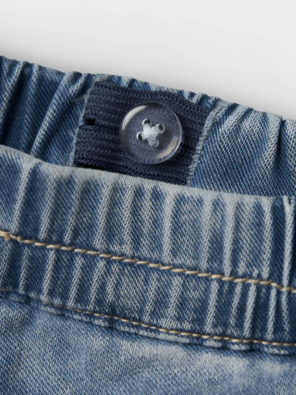 NAME IT BABY NBFROSE regular fit jeans met ruches - mediumblauw, foto 5