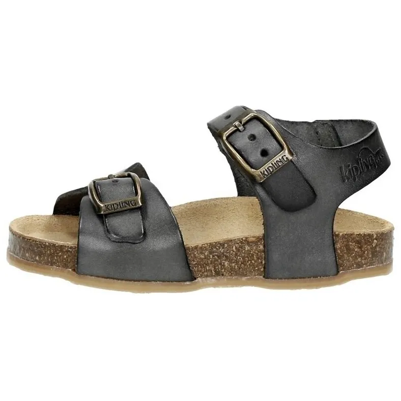Kipling Easy 4 sandalen donkergrijs, foto 2
