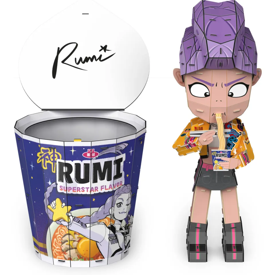 Puzz4D Brand KPop Demon Hunters - Rumi Ramen Cup