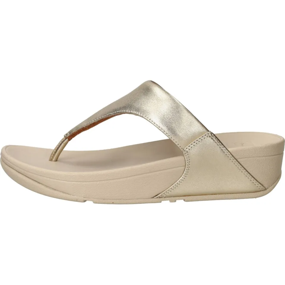 FitFlop Lulu Teenslippers Dames Goud, foto 8