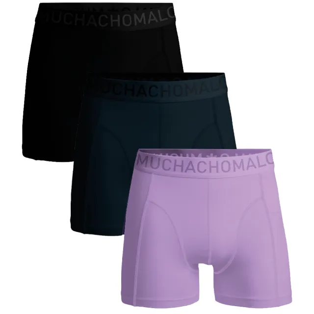 Muchachomalo Heren 3-pack Boxershorts Microfiber Veelkleurig