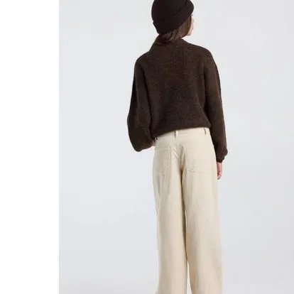 America Today Philou Jr corduroy casual broek beige, foto 5
