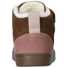 Veja Small V-10 Mid gevoerde suède sneakers aubergine/roze, foto 5