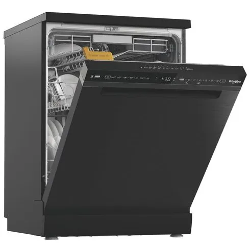 Whirlpool W8F HS61BS vrijstaande vaatwasser zwart, foto 3