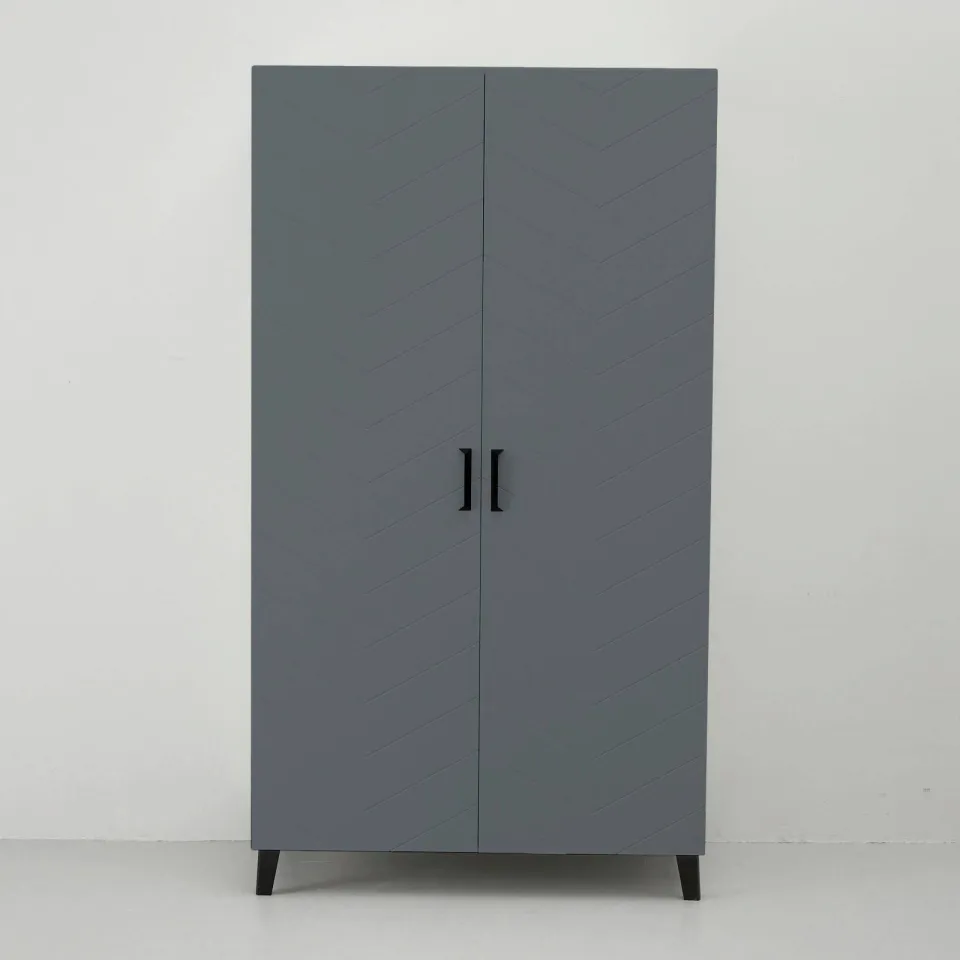 NOUS Living Silk kledingkast antraciet, foto 3