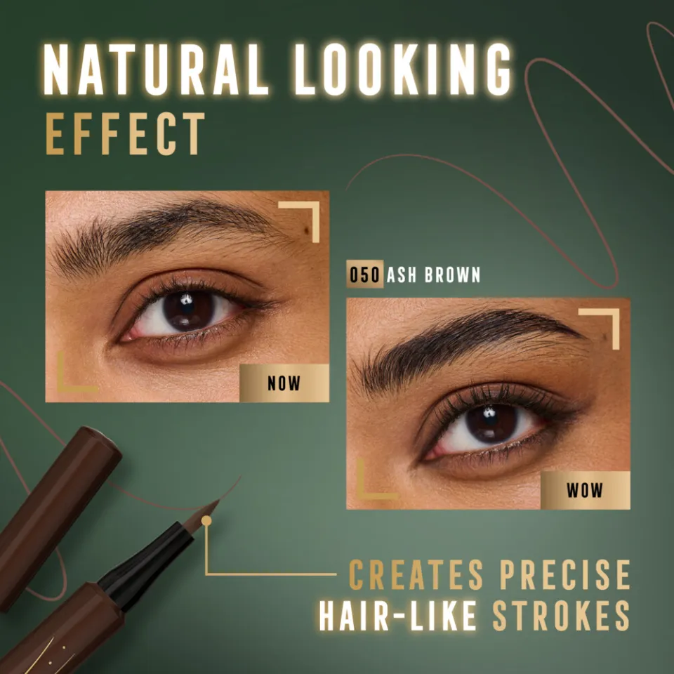 Max Factor Masterpiece Micro Marker wenkbrauwpotlood 050 Ash Brown, foto 5