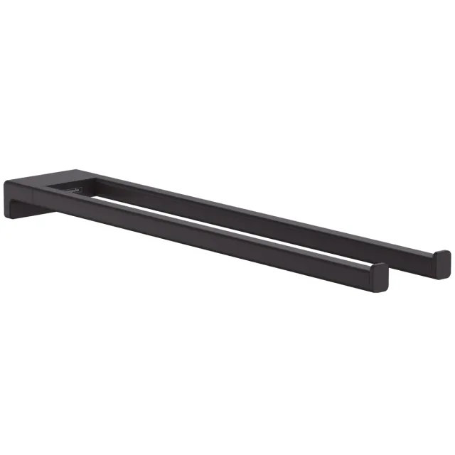 Hansgrohe Handdoekhouder 2-lids AddStoris HansGrohe Mat Zwart