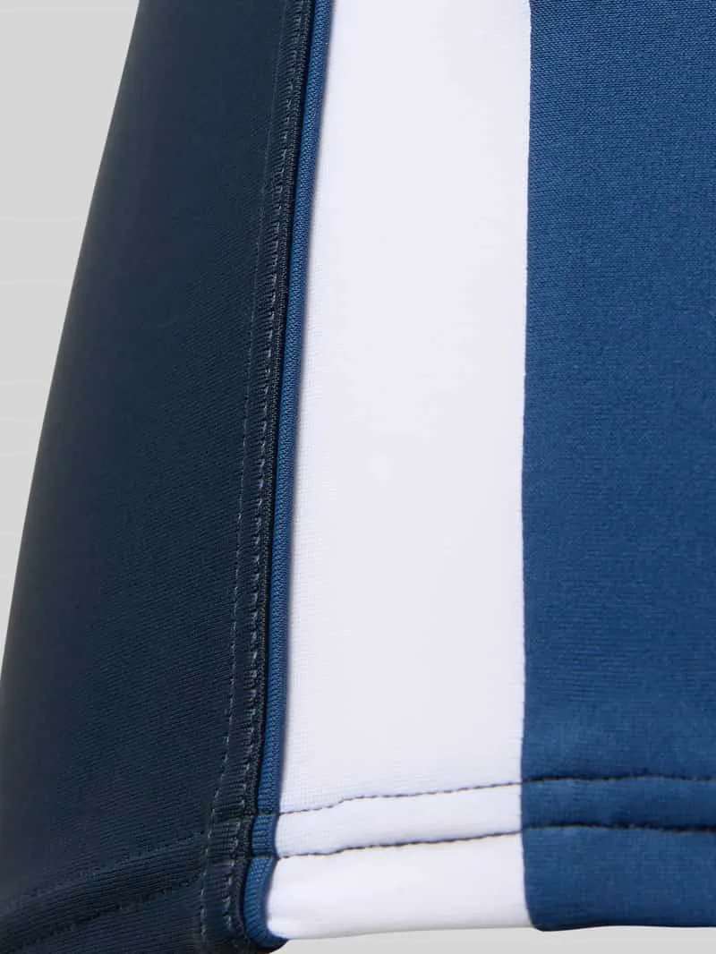 Schiesser slim fit zwembroek met elastische band blauw, foto 4