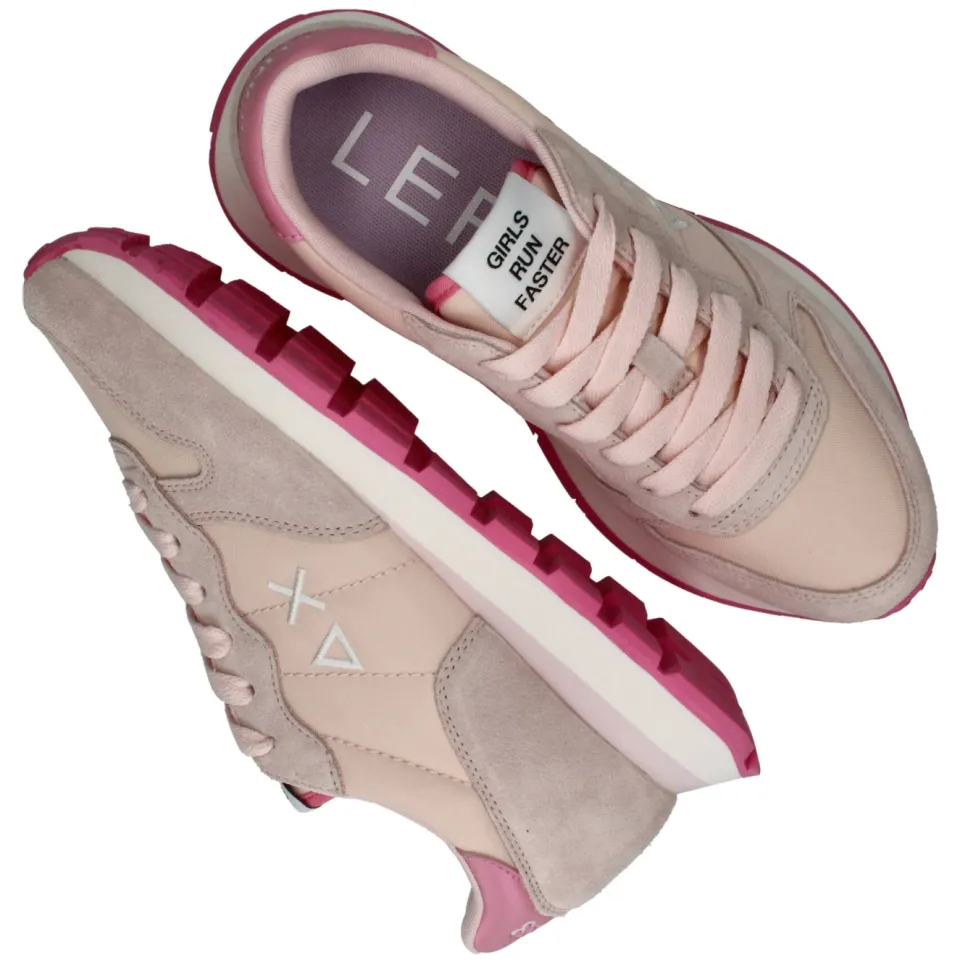 Sun68 Ally Solid Nylon sneakers roze, foto 5