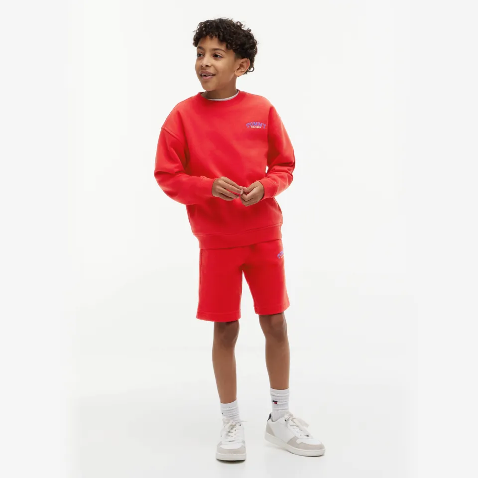 Tommy Hilfiger sweatshort rood