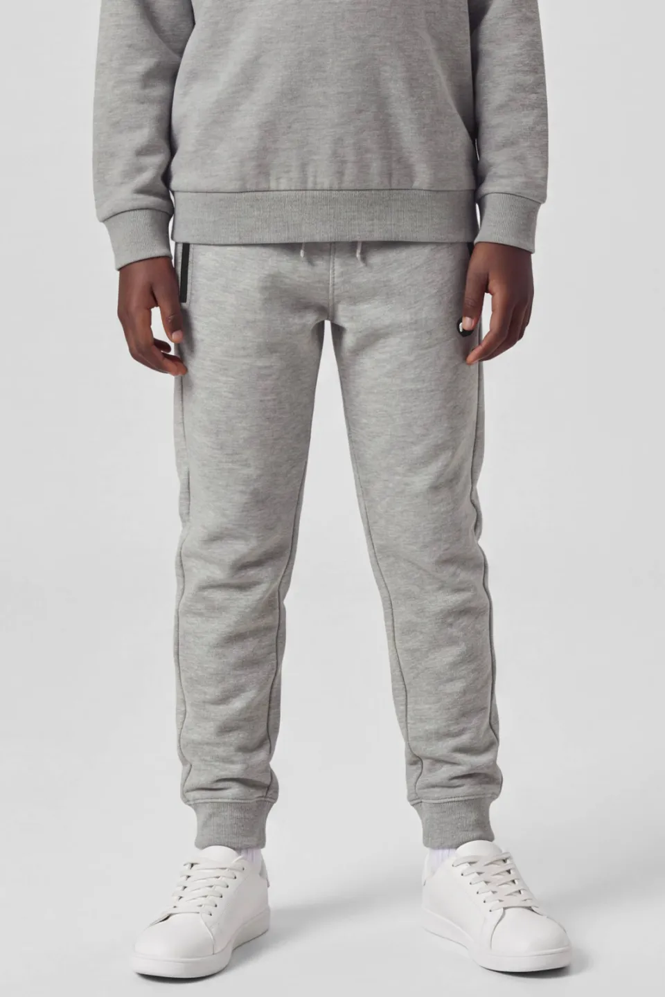 NAME IT Vimo joggingbroek grijs melange, foto 4