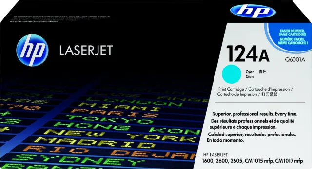 Hp Q6001A 124A Toner Cyaan, 2k