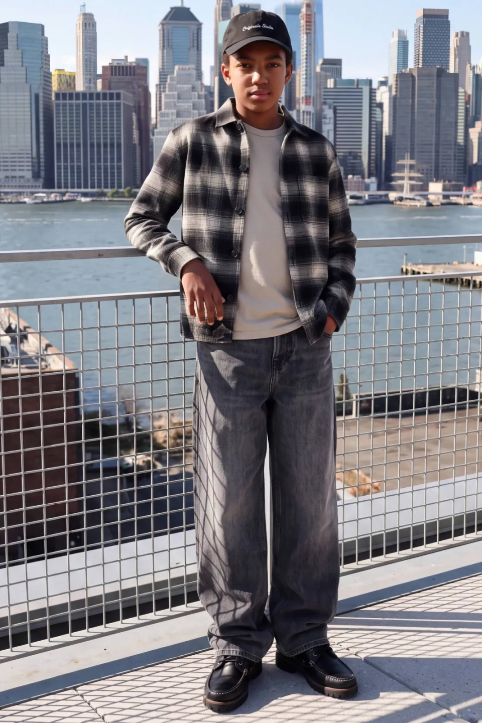 Jack & Jones JUNIOR loose fit jeans - black denim, foto 5
