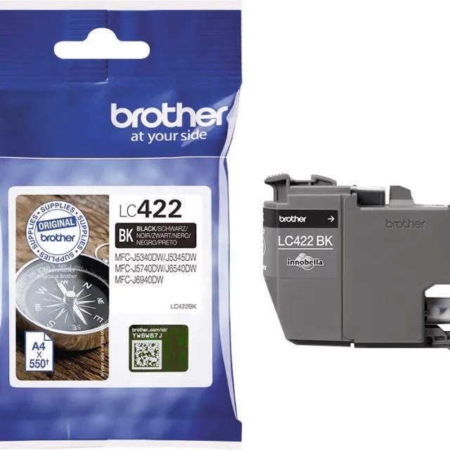 Brother LC-422BK inktcartridge zwart