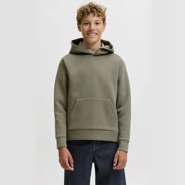 Jack & Jones JUNIOR hoodie - grijsgroen