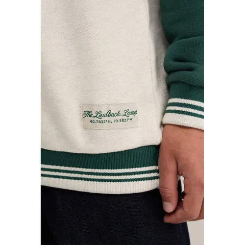WE Fashion gemêleerde sweater - donkergroen, foto 5
