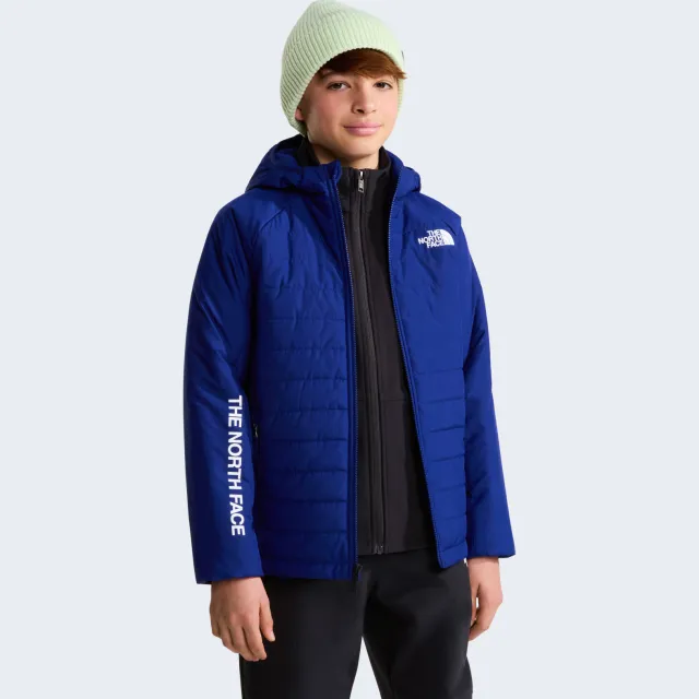 The North Face Never Stop jas blauw