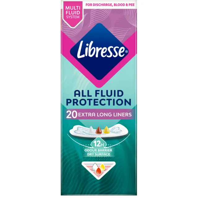 Libresse Inlegkruisjes Extra Protection Extra Long 20 stuks