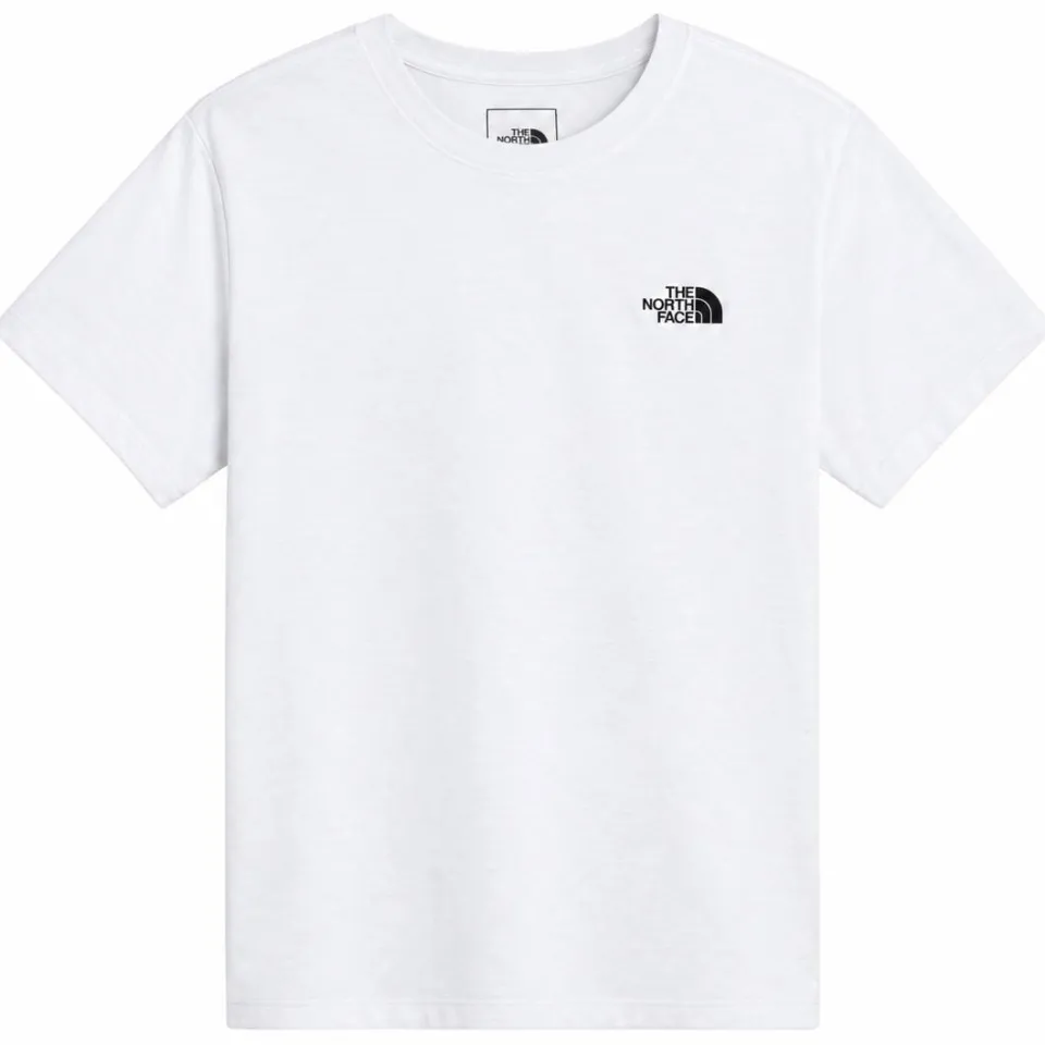 The North Face Teen Evolution Simple Dome t-shirt wit, foto 2