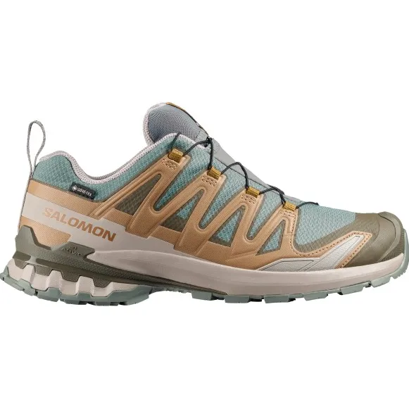 Salomon XA Pro 3D V9 GTX hardloopschoen blauw Beige