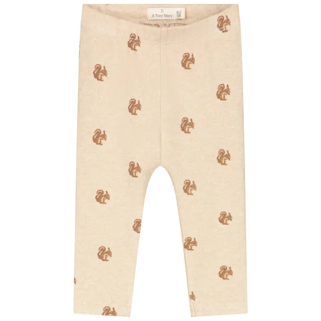 A Tiny Story babybroek met print beige, foto 2