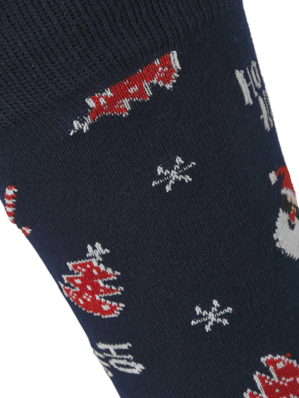 Jack & Jones kerst boxershort met sokken donkerblauw, foto 5