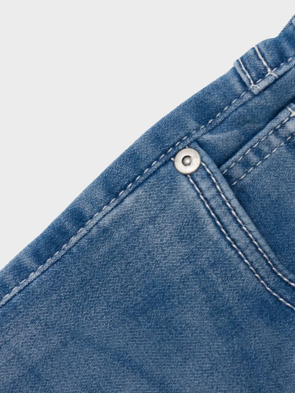 NAME IT KIDS slim fit jeans NKMTHEO light blue denim, foto 5