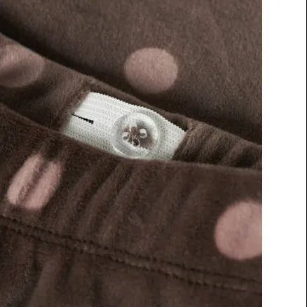 GUPPY MINI flared legging bruin met stippen, foto 3