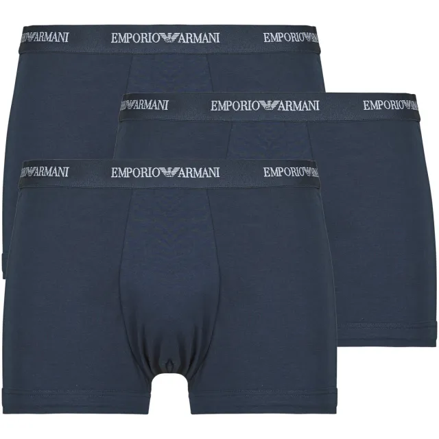 Emporio Armani Boxers Emporio Armani 3 PACK TRUNK AF14132 Blauw