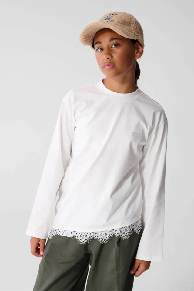 Shoeby longsleeve wit, foto 5