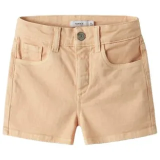 NAME IT straight casual korte broek beige, foto 2
