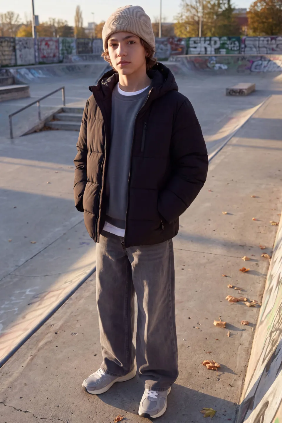 Jack & Jones Becks puffer winterjas zwart, foto 3