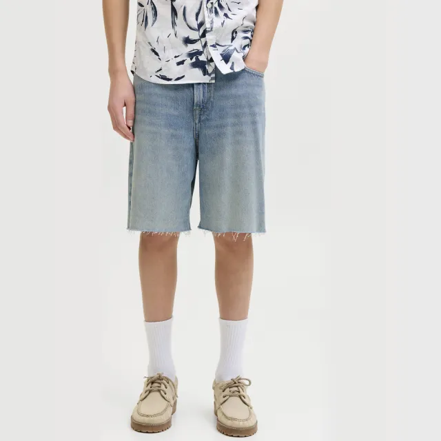 Jack & Jones Junior jeansshort medium blue denim, foto 5
