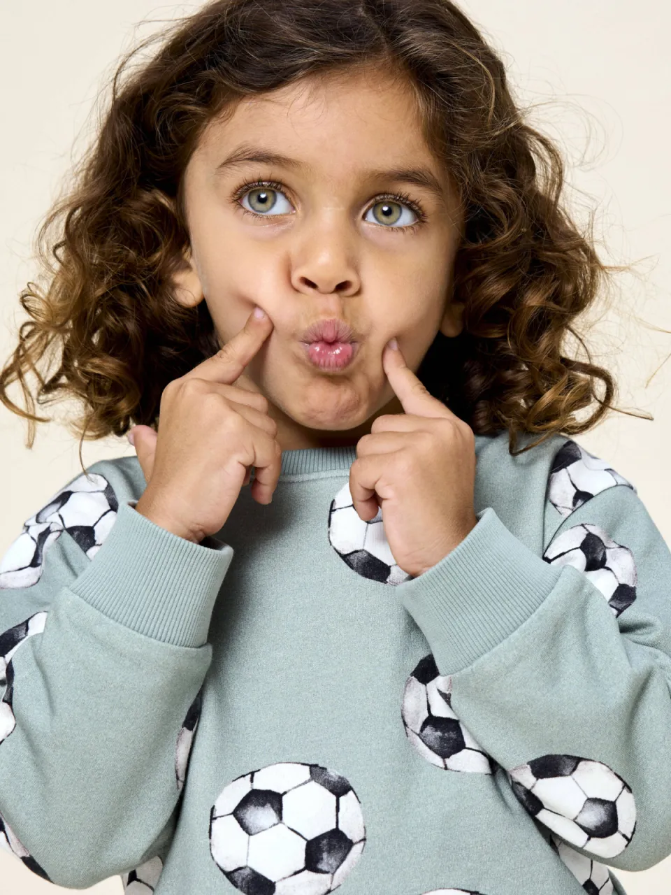 NAME IT MINI sweater met print - lichtgroen, foto 3