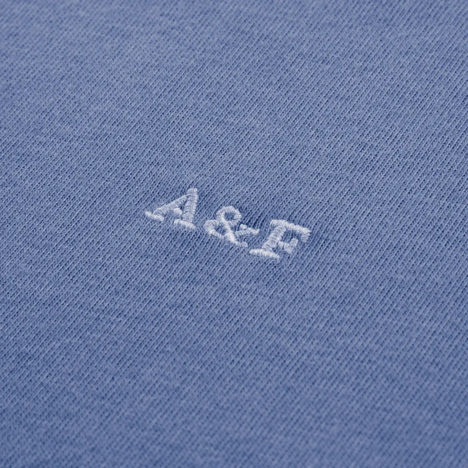Abercrombie & Fitch longsleeve grijs blauw roze set van 3, foto 3