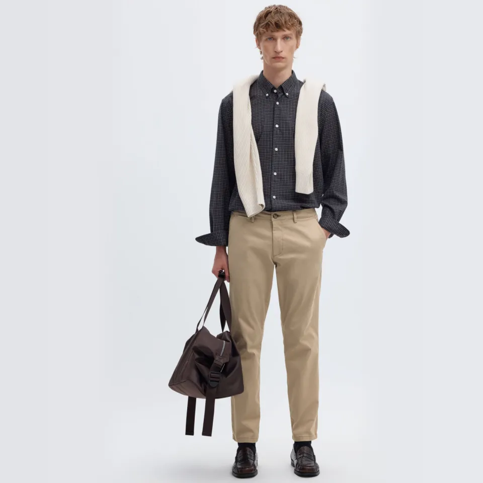 Selected SLHSLIM New Miles 175 Flex chino beige, foto 3