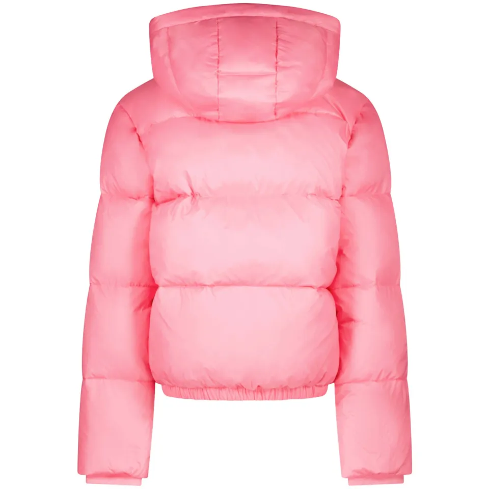 Little Cars gewatteerde winterjas roze, foto 3