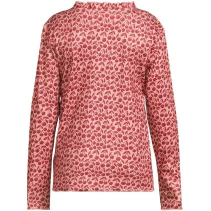 Orange Stars longsleeve oudroze, foto 3